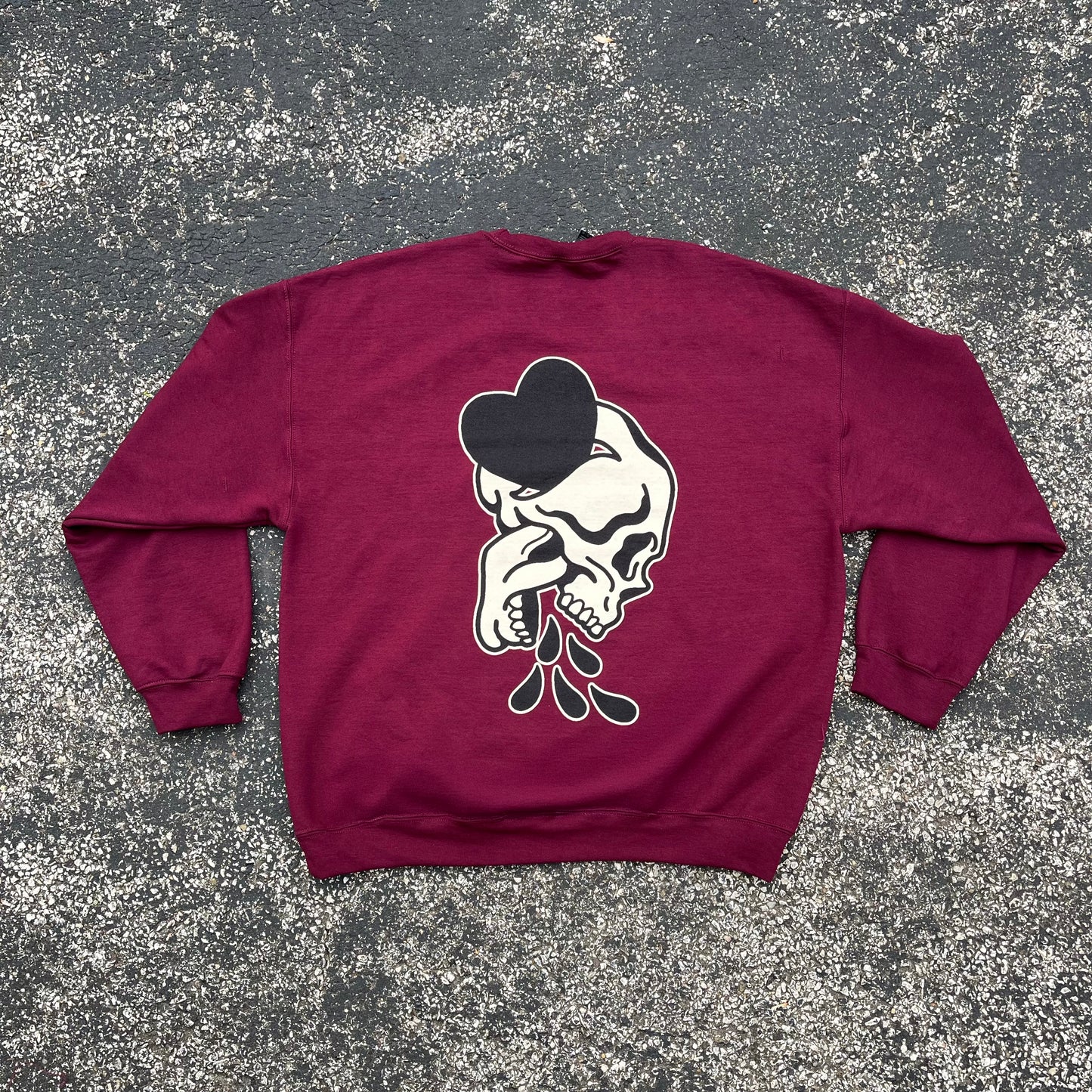 Skull Crew Neck Sweater